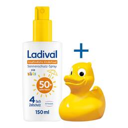 Abbildung: Ladival empfindliche Kinderhaut Spray LSF 50 + 150 ml, Spray PZN 19362740