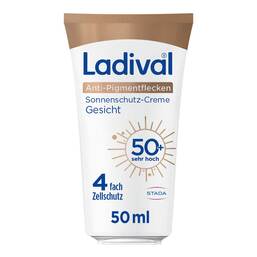 Abbildung: Ladival Anti-Pigmentflecken Creme Gesicht LSF 50 + 50 ml, Creme PZN 19362757