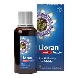 Abbildung: Lioran centra Tropfen zur Förderung des Schlafes 50 ml, Flüssigkeit zum Einnehmen PZN 19367855