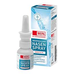 Abbildung: Wepa Meerwasser Schnupfenspray abschwellend 1X20 ml, Spray PZN 19380287