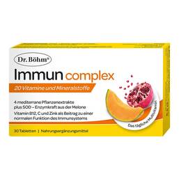 Abbildung: Dr. Böhm Immun complex Tabletten 30 St, Tabletten PZN 19383305