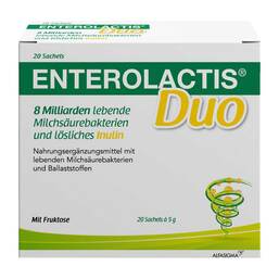 Abbildung: Enterolactis Duo Pulver Sachets 20X5 g, Pulver PZN 19383707