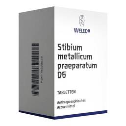 Abbildung: Stibium metallicum praeparatum D 6 Tabletten 180 St, Tabletten PZN 19390989