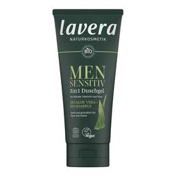 Abbildung: Lavera Men 3in1 Duschgel DE 200 ml, Duschgel PZN 19391486