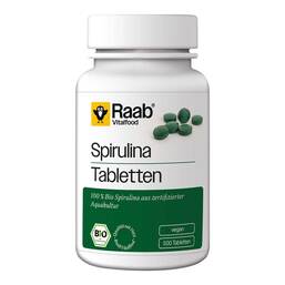 Abbildung: Raab Vitalfood Spirulina Tabletten Bio 500 St, Tabletten PZN 19392385