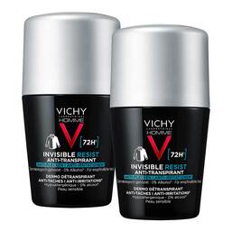 Abbildung: Vichy Homme Deo Roll-on 72h Anti-Flecken Creme, 2X50 ml PZN 19398790