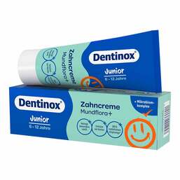 Abbildung: Dentinox Zahncreme Mundflora Junior 75 ml, Zahncreme PZN 19401380