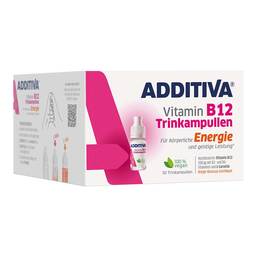Abbildung: Additiva Vitamin B12 Trinkampullen 30X8 ml, Trinkampullen PZN 19405774