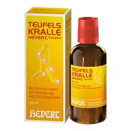 Abbildung: Teufelskralle Hevert Complex Tropfen 100 ml, Tropfen PZN 19420733