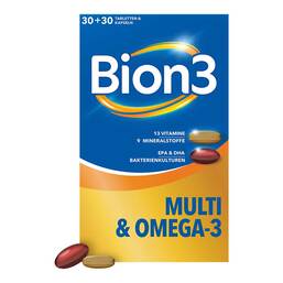 Abbildung: BION3 Multi + Omega-3 Kombipackung 2X30 St, Kombipackung PZN 19430306