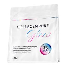 Abbildung: Collagen Pure Glow 100% reines Kollagen Pulver 500 g, Pulver PZN 19430832