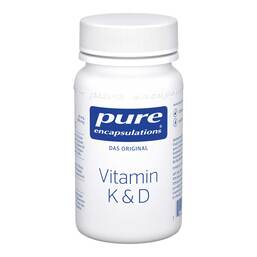 Abbildung: Pure Encapsulations Vitamin K & D Kapseln 30 St, Kapseln PZN 19432995