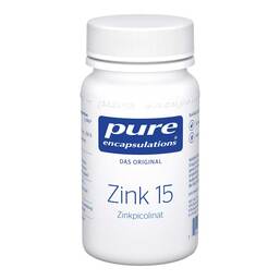 Abbildung: Pure Encapsulations Zink 15 Zinkpicolinat Kapseln 30 St, Kapseln PZN 19433003