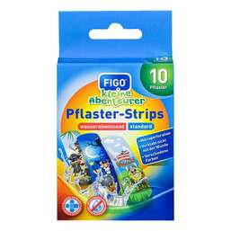 Abbildung: Figo Kinderpflaster kleine Abenteurer 10 St, Pflaster PZN 19434882