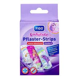 Abbildung: Figo Kinderpflaster Einhörner 10 St, Pflaster PZN 19434913