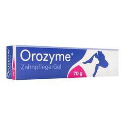Abbildung: Ecuphar Orozyme Zahnpflegegel für Hunde / Katzen 1X70 g, Zahngel PZN 19445785