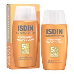 Abbildung: ISDIN Fotoprotector Fusion Water Magic glow LSF 50 50 ml, Creme PZN 19447583