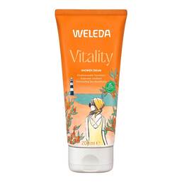 Abbildung: Weleda Vitality Shower Cream Sanddorn 200 ml, Duschgel PZN 19447778