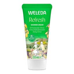 Abbildung: Weleda Refresh Shower Cream Citrus 20 ml, Duschgel PZN 19447985
