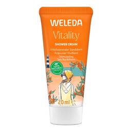 Abbildung: Weleda Vitality Shower Cream Sanddorn  20 ml, Duschgel PZN 19447991