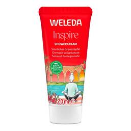 Abbildung: Weleda Inspire Shower Cream Granatapfel 20 ml, Duschgel PZN 19448016