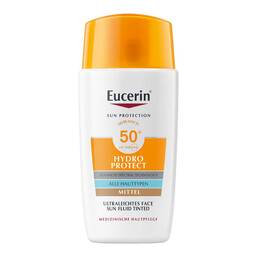 Abbildung: Eucerin Sun Fluid Hydro Protect Face mittel LSF50 + 50 ml, Creme PZN 19460773