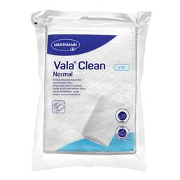 Abbildung: Valaclean Normal Einmal-Waschhandschuhe 50 St PZN 19479554