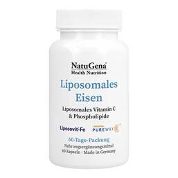 Abbildung: Liposomales Eisen + Vitamin C vegan Kapseln 60 St, Kapseln PZN 19479761