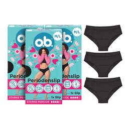 Abbildung: O.B. Periodenslip M / L 3 St PZN 19484874