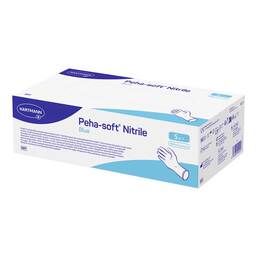 Abbildung: Peha-Soft nitrile blue Untersuchungshandschuhe unsteril pf S 100 St, Handschuhe PZN 19488079