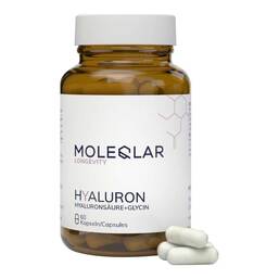 Abbildung: Moleqlar Longevity Hyaluron + Glycin Kapseln 60 St, Kapseln PZN 19488777