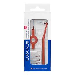 Abbildung: Curaprox Interdental Set Cps 405 rot 5 St Bürstchen + 2 Halter Zahnbürste, 1 P PZN 19490219