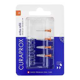 Abbildung: Curaprox Cps 14 Interdentalbürste ortho 1,3 - 5 mm Zahnbürste, 4 St PZN 19490225