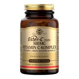 Abbildung: Solgar Ester-C plus 500 mg Kapseln 50 St, Kapseln PZN 19500840