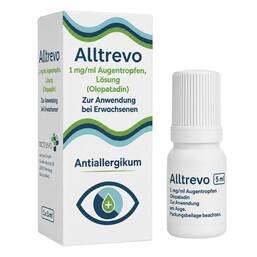 Abbildung: Alltrevo 1 mg / ml Augentropfen 5 ml, Augentropfen PZN 19501041