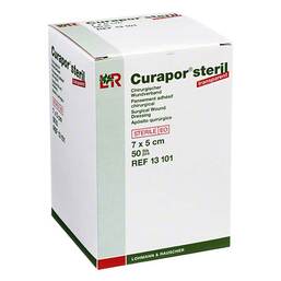 Abbildung: Curapor Wundverband steril transparent 5x7 cm 50 St, Pflaster PZN 19503755