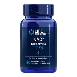 Abbildung: Nad + Cell Formula 100 mg Nicotinamid Ribosid Kapseln  30 St, Kapseln PZN 19505599