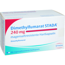 Abbildung: Dimethylfumarat STADA 240 mg magensaftresistent Hartkapseln 56 St, Magensaftresistente Hartkapseln PZN 19505949