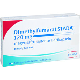 Abbildung: Dimethylfumarat STADA 120 mg magensaftresistent Hartkapseln  14 St, Magensaftresistente Hartkapseln PZN 19505984