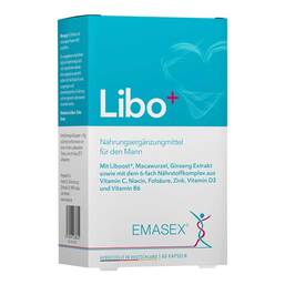 Abbildung: Emasex Libo + Kapseln 60 St, Kapseln PZN 19511022
