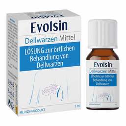 Abbildung: Evolsin Dellwarzen Mittel Lösung 5 ml, Lösung PZN 19525260