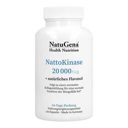 Abbildung: Nattokinase 20.000 + Vitamin C vegan Kapseln 120 St, Kapseln PZN 19530551
