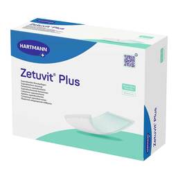 Abbildung: Zetuvit Plus extrastarke Saugkompr.steril 20x25 cm 20 St, Kompressen PZN 19533288