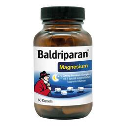 Abbildung: Baldriparan Magnesium Kapseln 60 St, Kapseln PZN 19553871