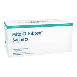 Abbildung: Mito-D-Ribose Pulver 40X5 g, Pulver PZN 19557449