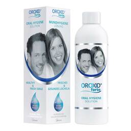 Abbildung: Oroxid Forte Mundspüllösung 250 ml, Lösung PZN 19631944