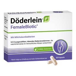 Abbildung: Döderlein Female Biotic mit Milchsäurebakterien Kapseln Kapseln, 30 St PZN 19635267