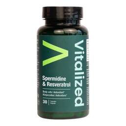 Abbildung: Vitalized Spermidine 3 mg & Resveratrol Kapseln 30 St, Kapseln PZN 19636901
