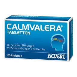 Abbildung: Calmvalera Hevert Tabletten 120 St, Tabletten PZN 19636976
