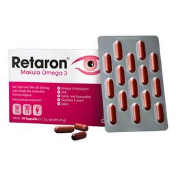 Abbildung: Retaron Makula Omega-3 Kapseln 30 St, Kapseln PZN 19642853